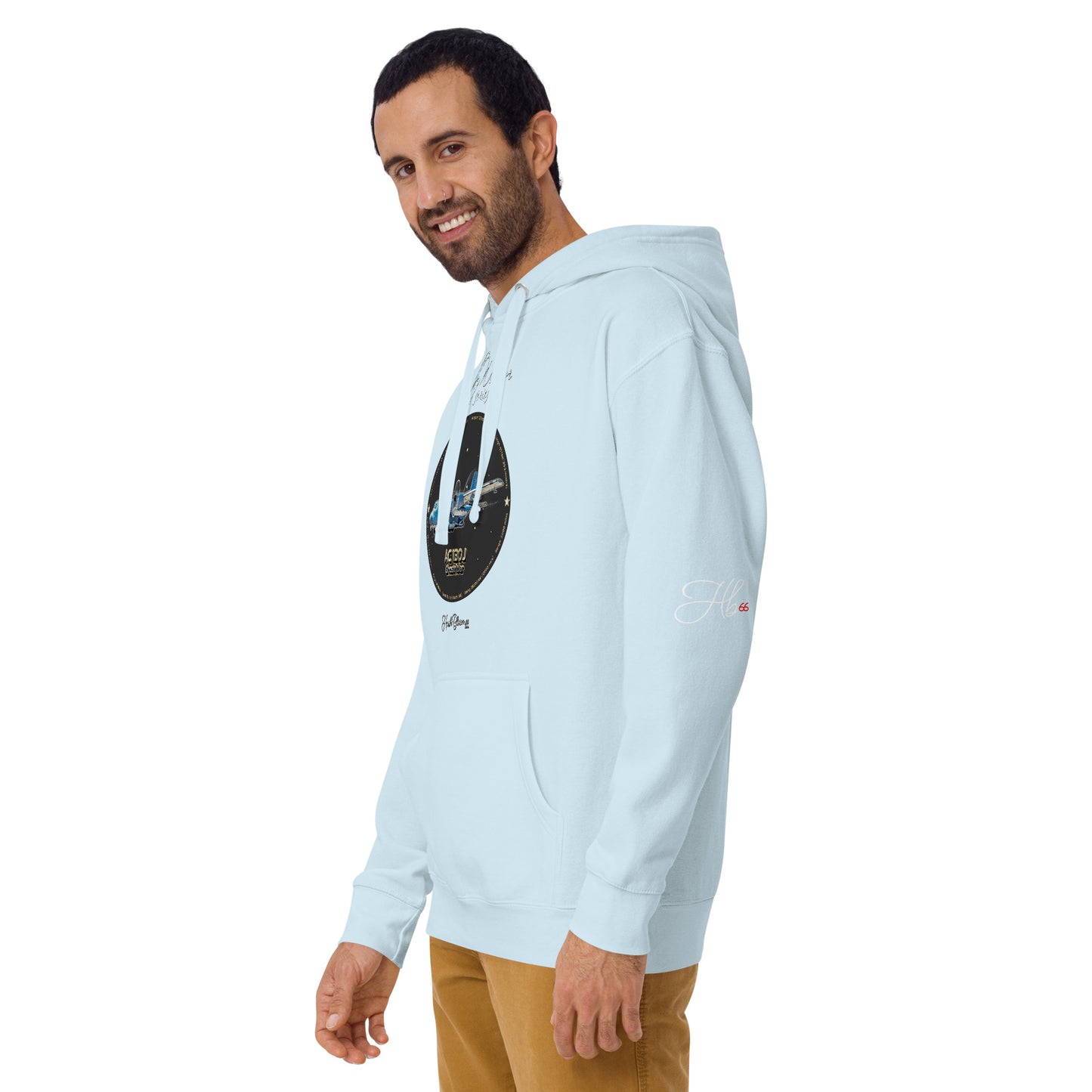 Sky Blue - AC130J Ghostrider Men’s Hoodie