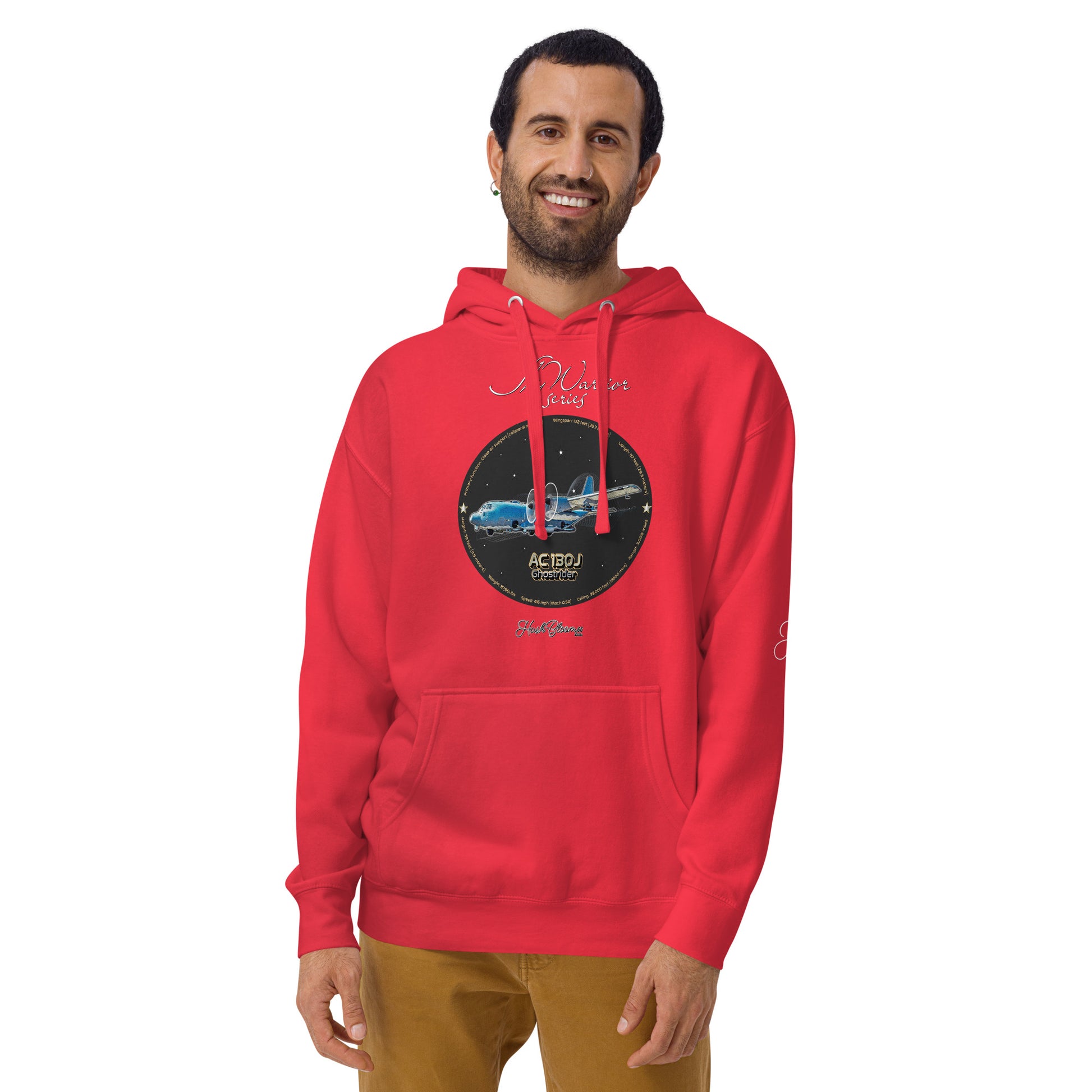 Team Red - AC130J Ghostrider Men’s Hoodie
