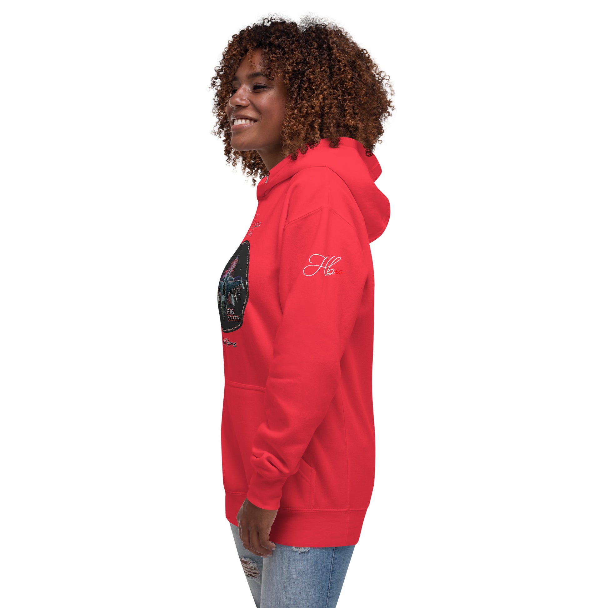 Team Red - F16 Falcon Women’s Hoodie