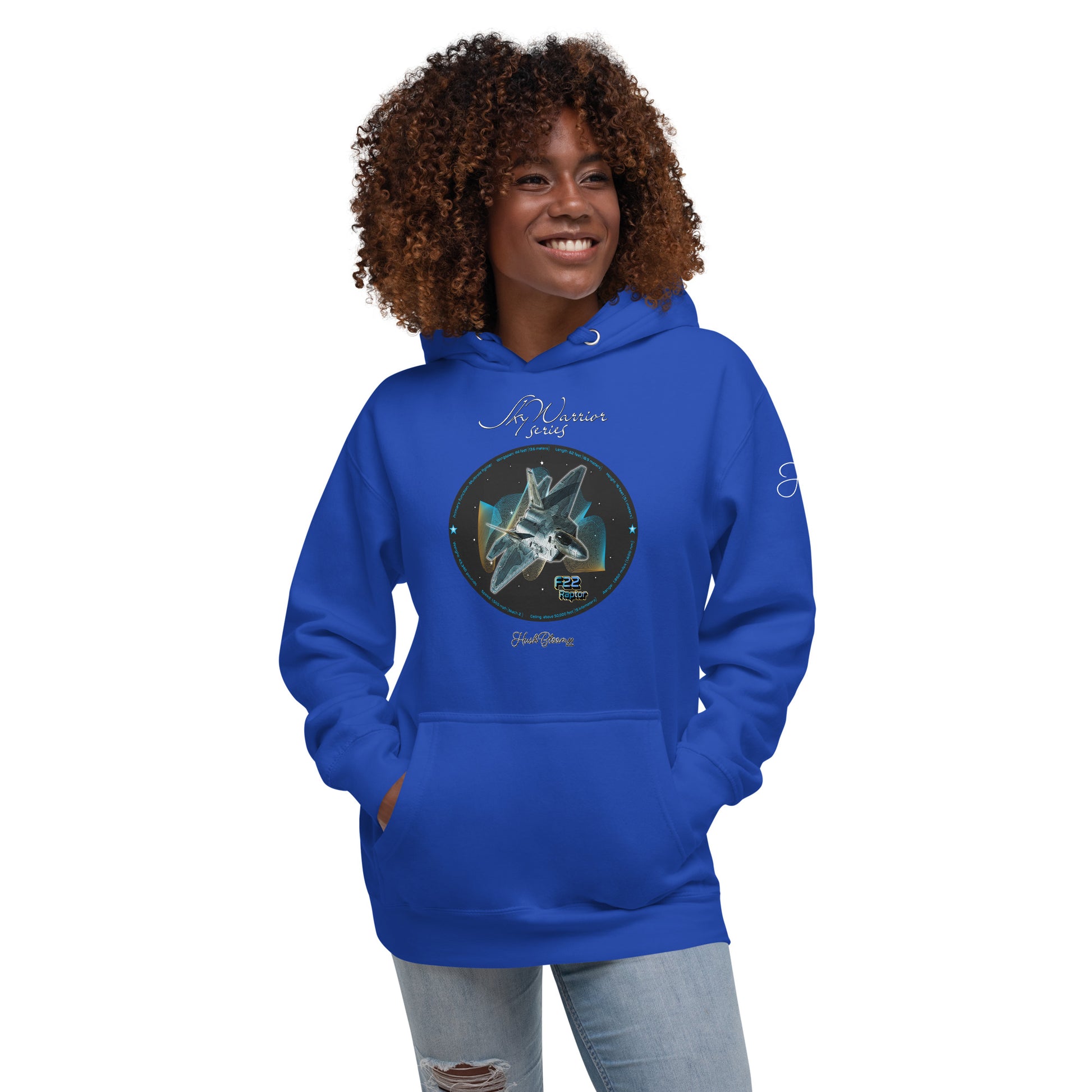 Team Royal - F22 Raptor Women’s Hoodie