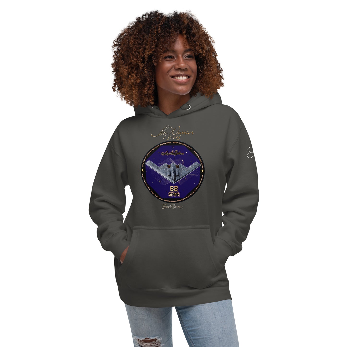 Vintage Black - B2 Spirit (Limited Edition) Women’s Hoodie