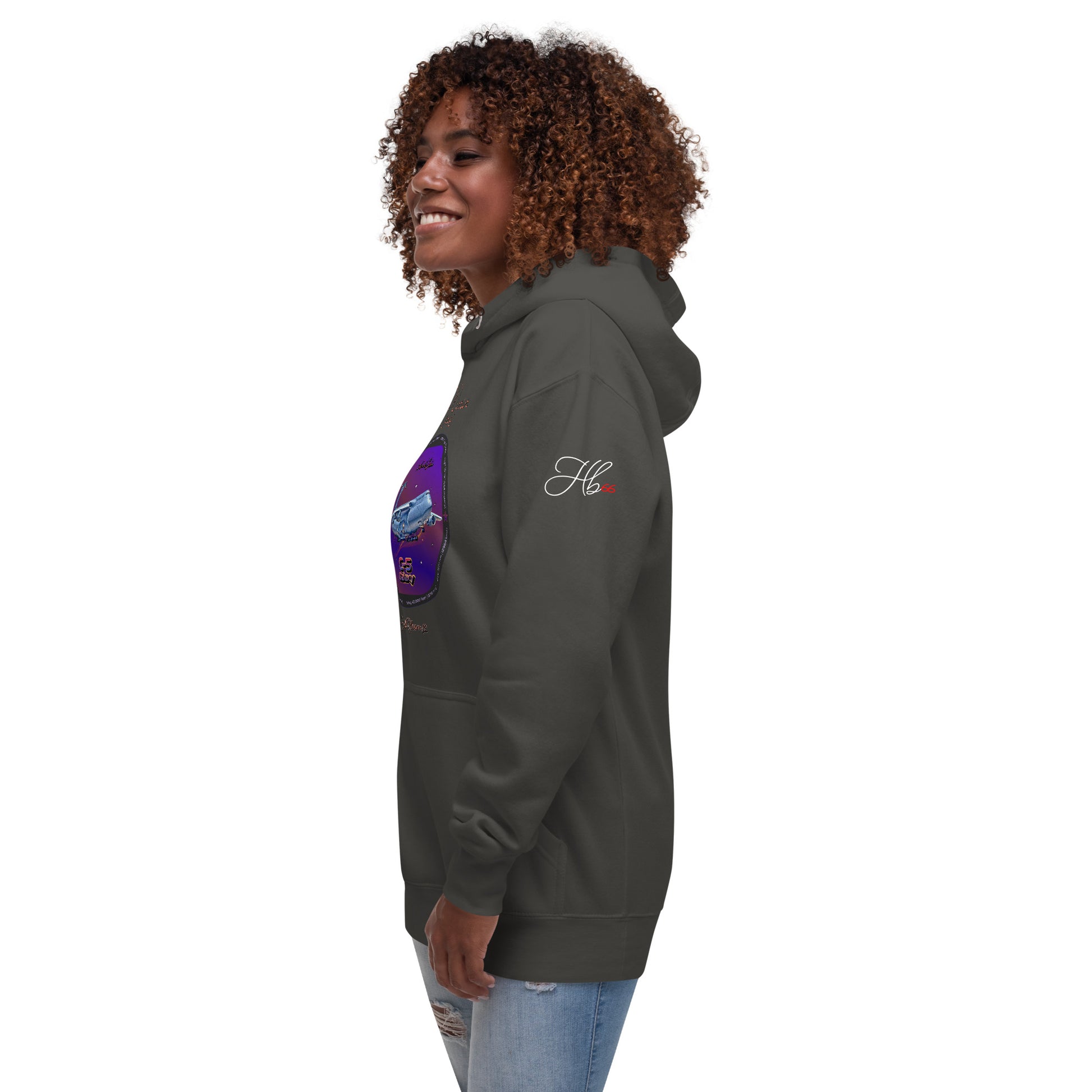 Vintage Black - C5 Galaxy (Limited Edition) Women’s Hoodie