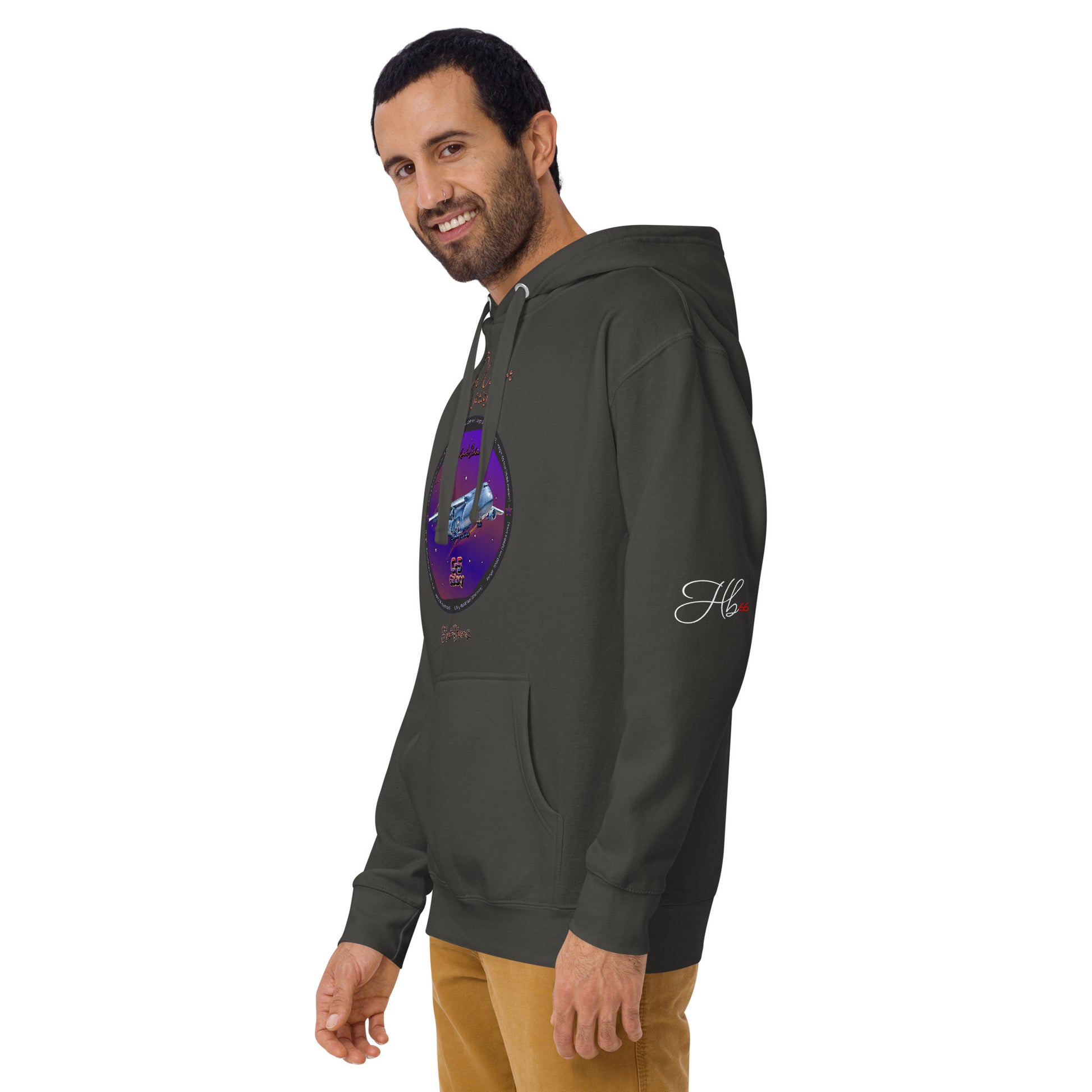 Vintage Black - C5 Galaxy (Limited Edition) Men’s Hoodie