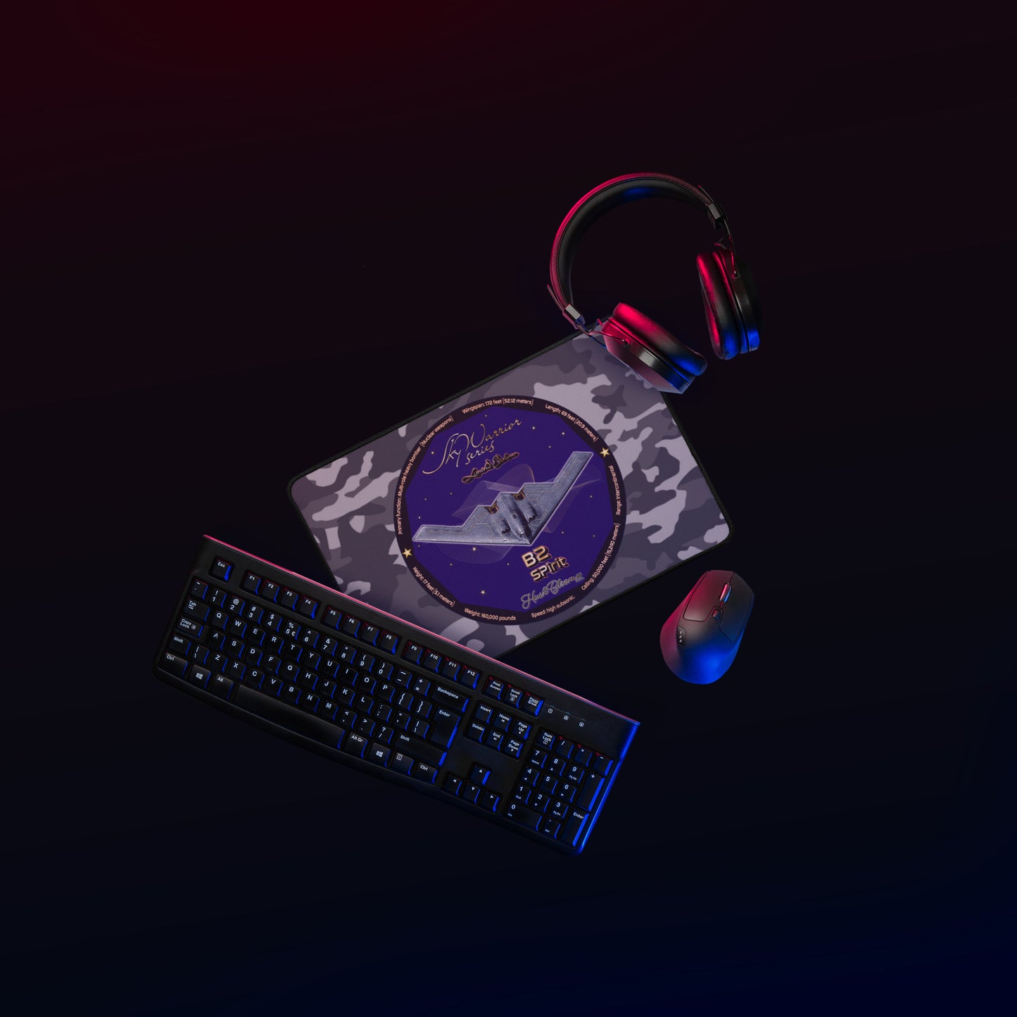 Multicolor - B2 Spirit (Limited Edition) Desk mat