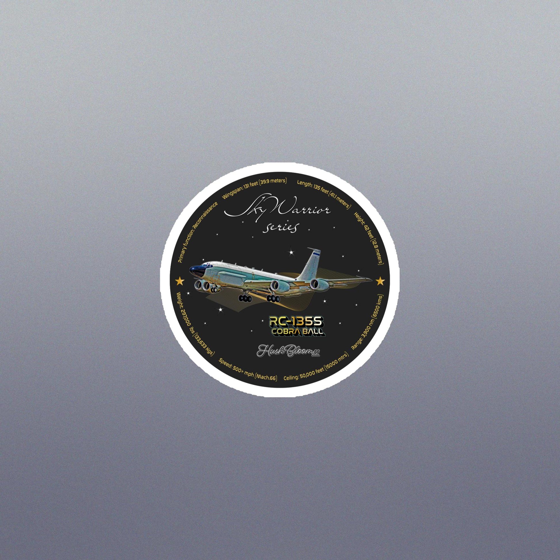 Multicolor - RC-135S Cobraball Flexible vinyl magnet