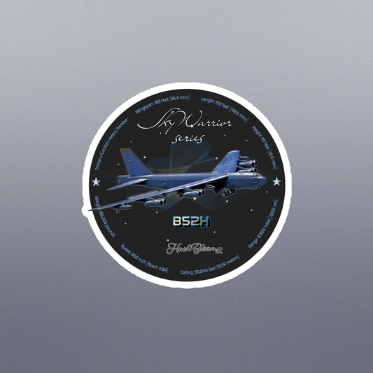 Multicolor - B52H Stratofortress Flexible vinyl magnet