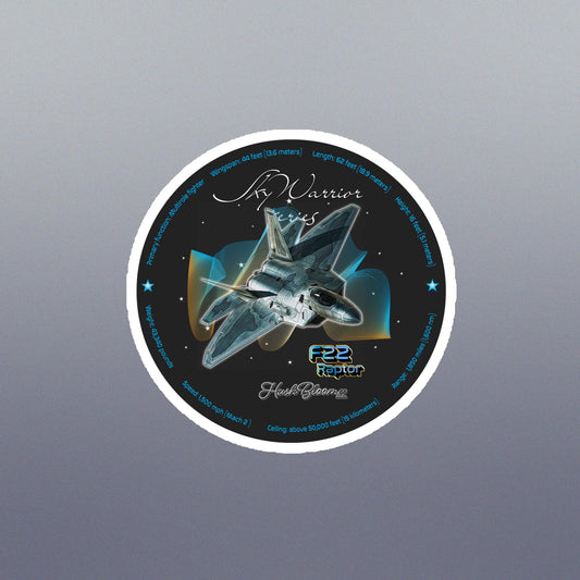 Multicolor - F22 Raptor Flexible vinyl magnet