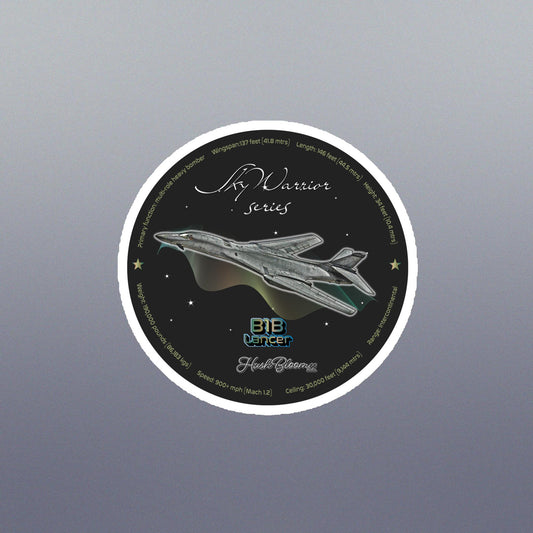 Multicolor - B1B Lancer Flexible vinyl magnet