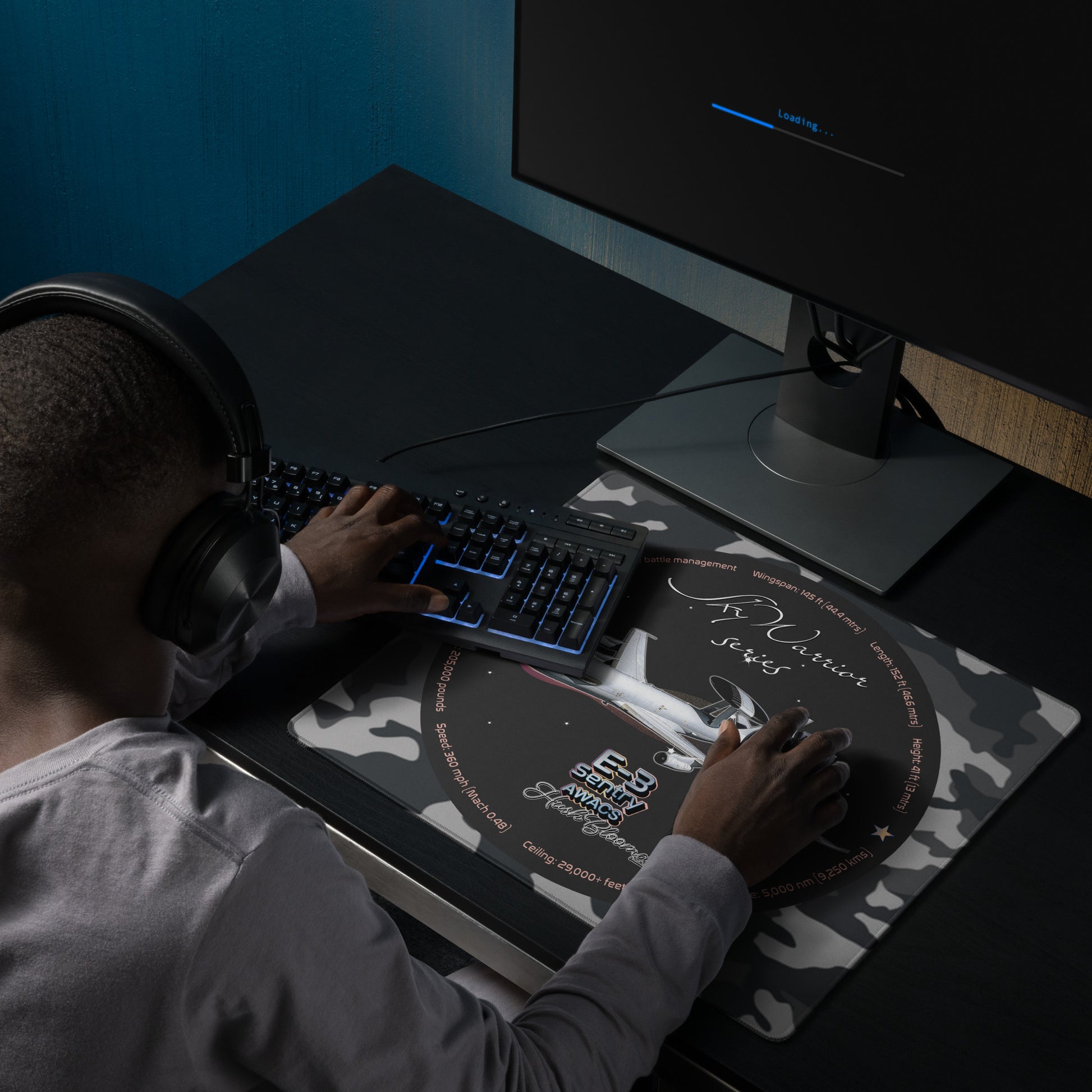 Multicolor - E3 Sentry Gaming mouse pad