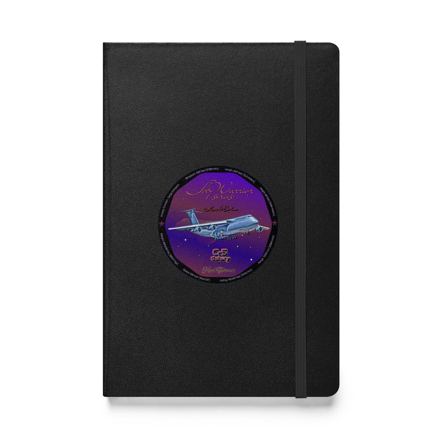 Black - C5 Galaxy (Limited Edition) Hardcover bound notebook