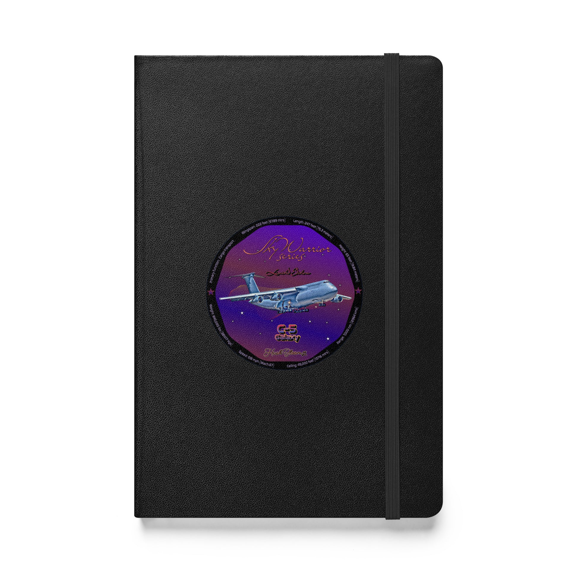 Black - C5 Galaxy (Limited Edition) Hardcover bound notebook