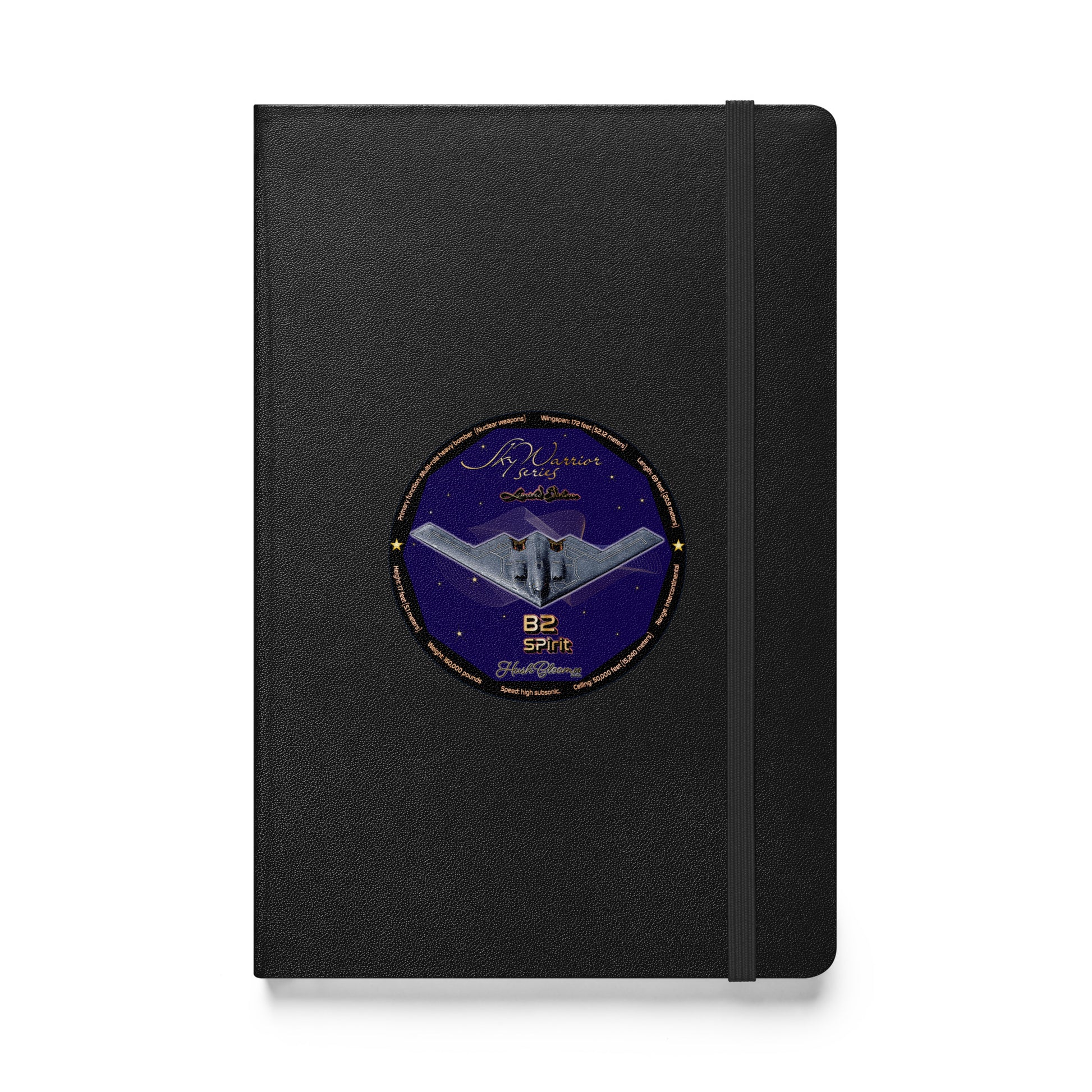Black - B2 Spirit (Limited Edition) Hardcover bound notebook