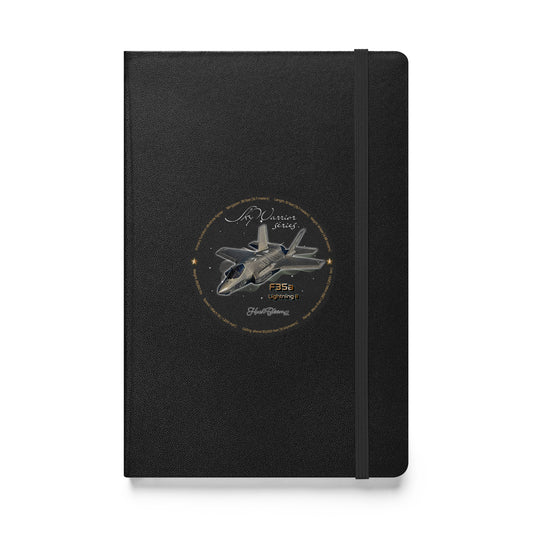 Black - F35A Lightning Hardcover bound notebook