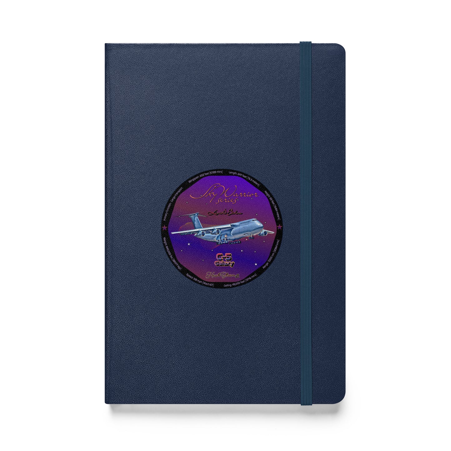 Navy - C5 Galaxy (Limited Edition) Hardcover bound notebook