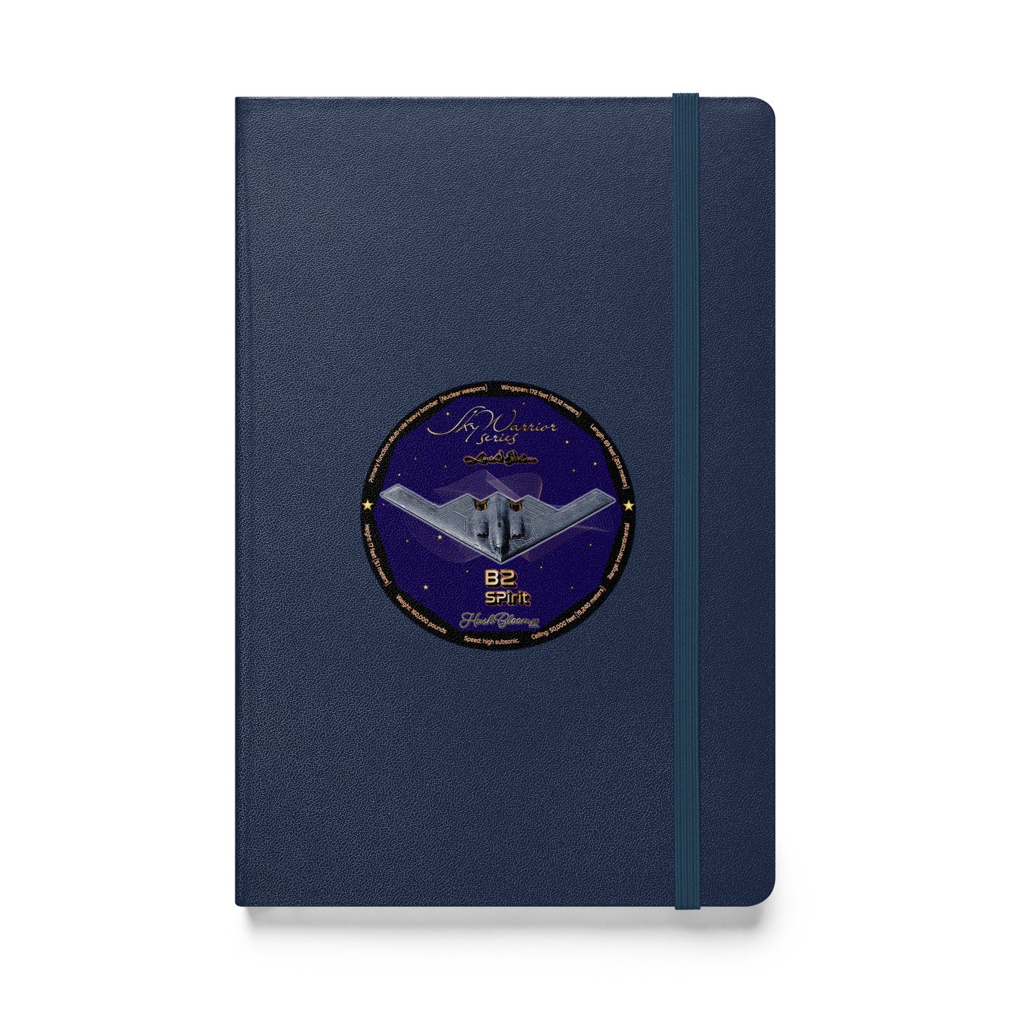 Navy - B2 Spirit (Limited Edition) Hardcover bound notebook