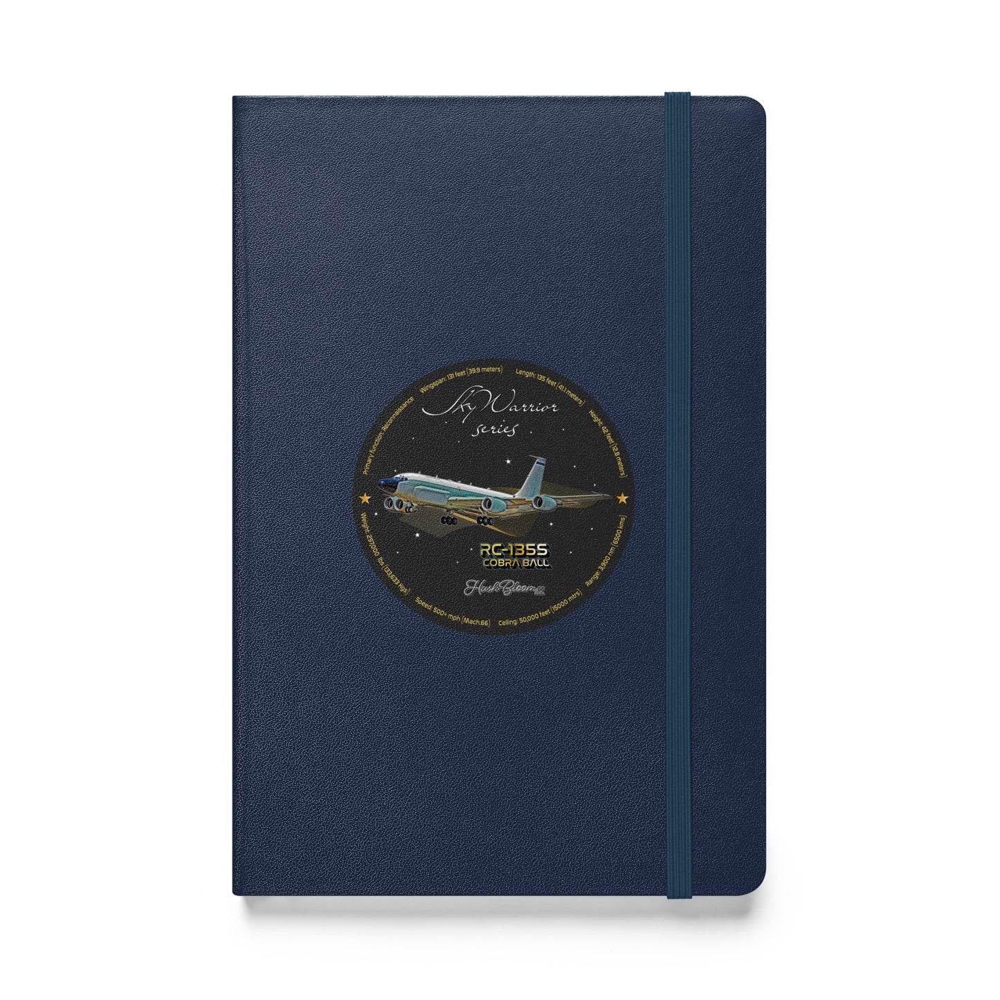Navy - RC135S Cobraball Hardcover bound notebook