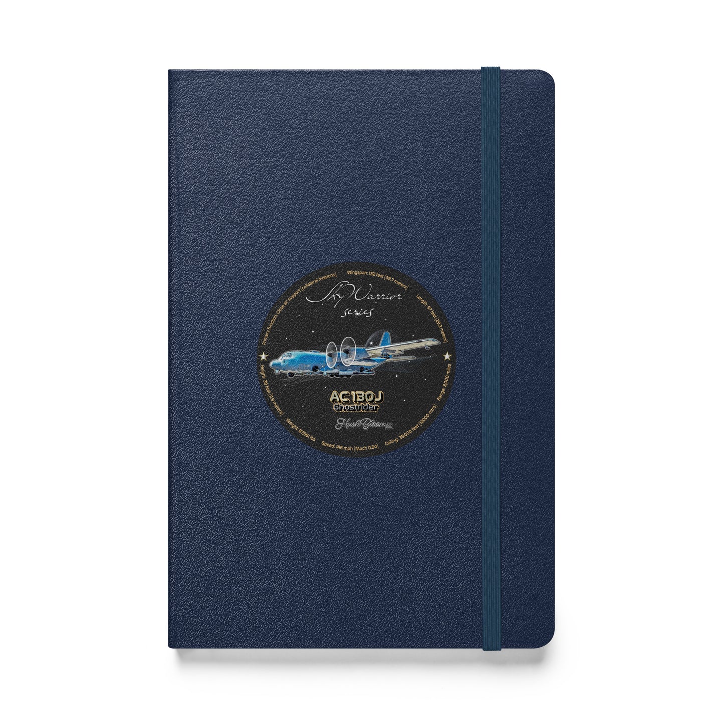 Navy - AC130J Ghostrider Hardcover bound notebook