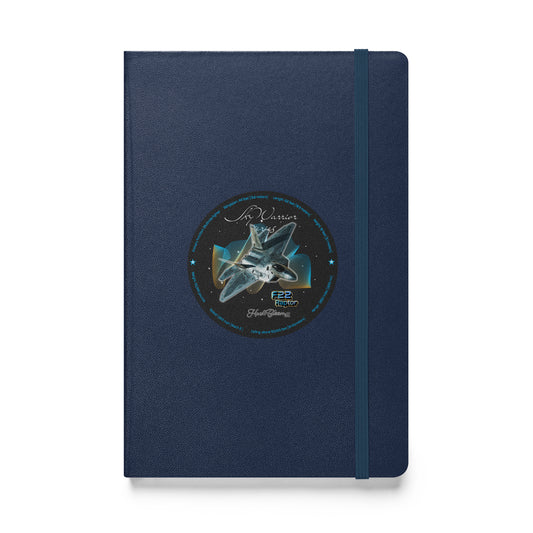 Navy - F22 Raptor Hardcover bound notebook