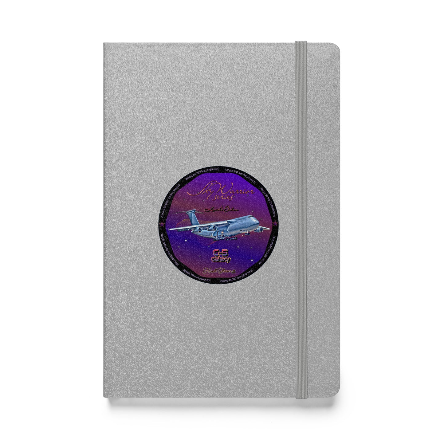 Silver - C5 Galaxy (Limited Edition) Hardcover bound notebook