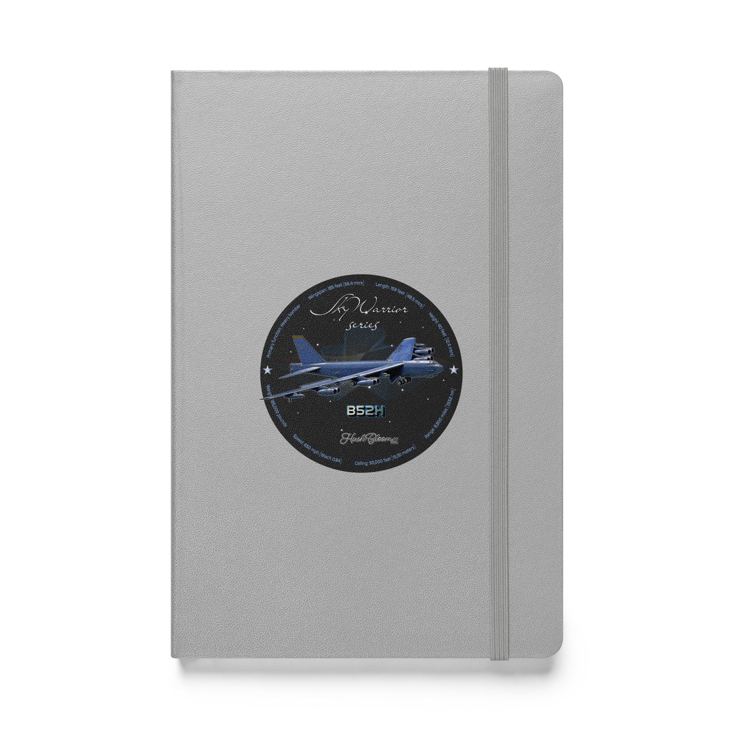 Silver - B52H Stratofortress Hardcover bound notebook