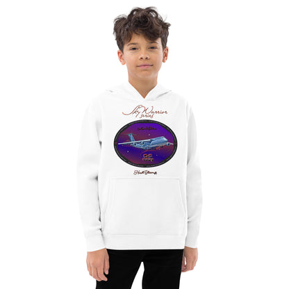 White - C5 Galaxy (Limited Edition) Kids fleece hoodie