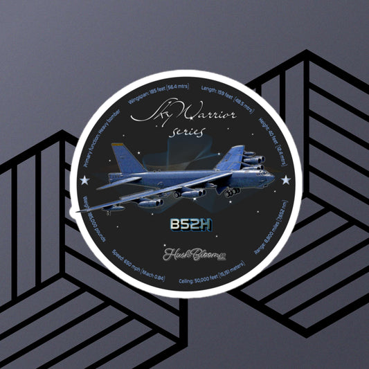 Multicolor - B52H Stratofortress Bubble-free vinyl stickers