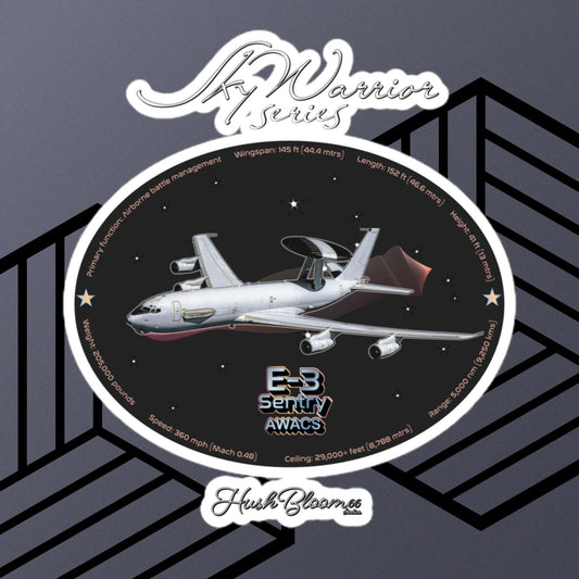 Multicolor - E3 Sentry Bubble-free vinyl stickers (Style 2)