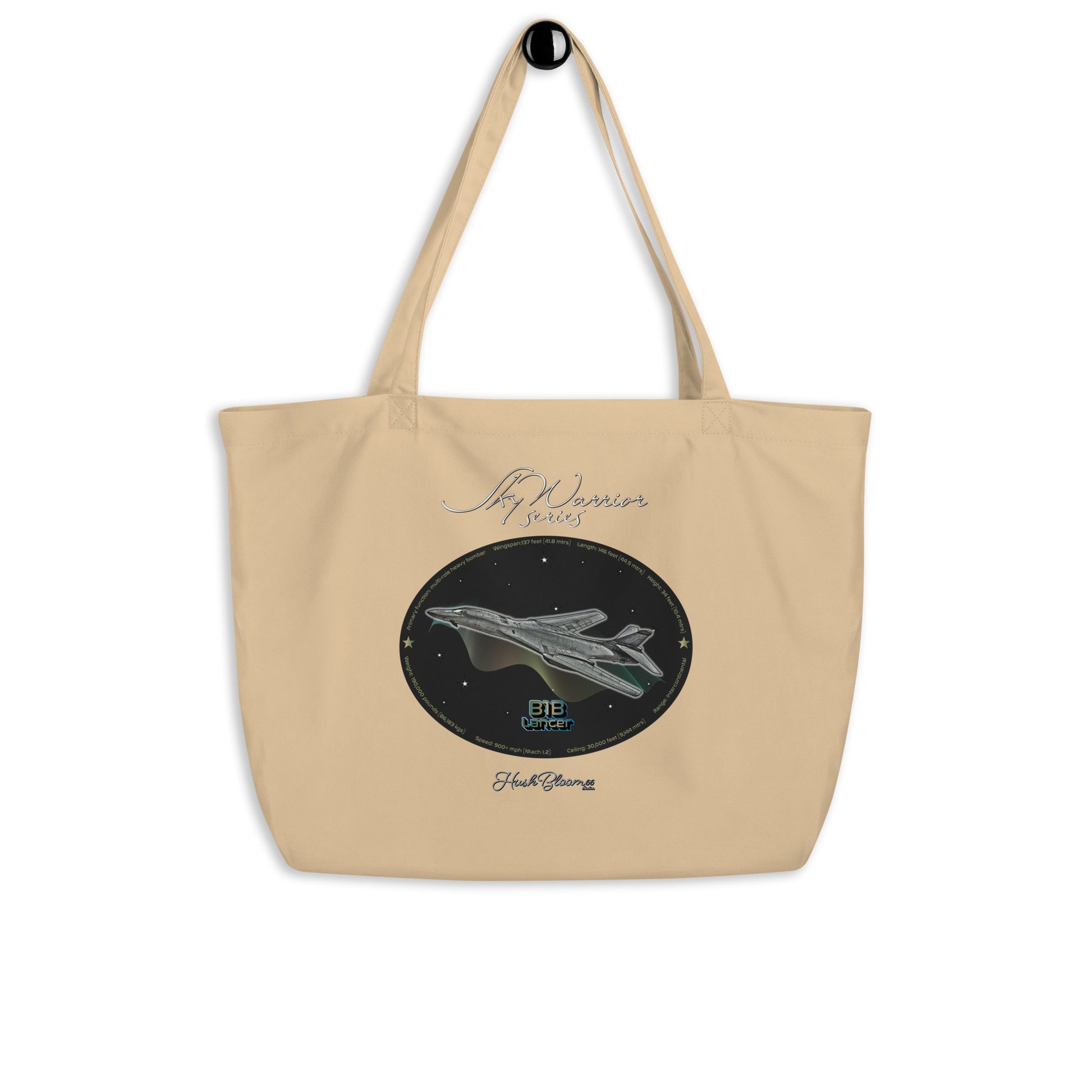 B1B Lancer Large organic tote bag