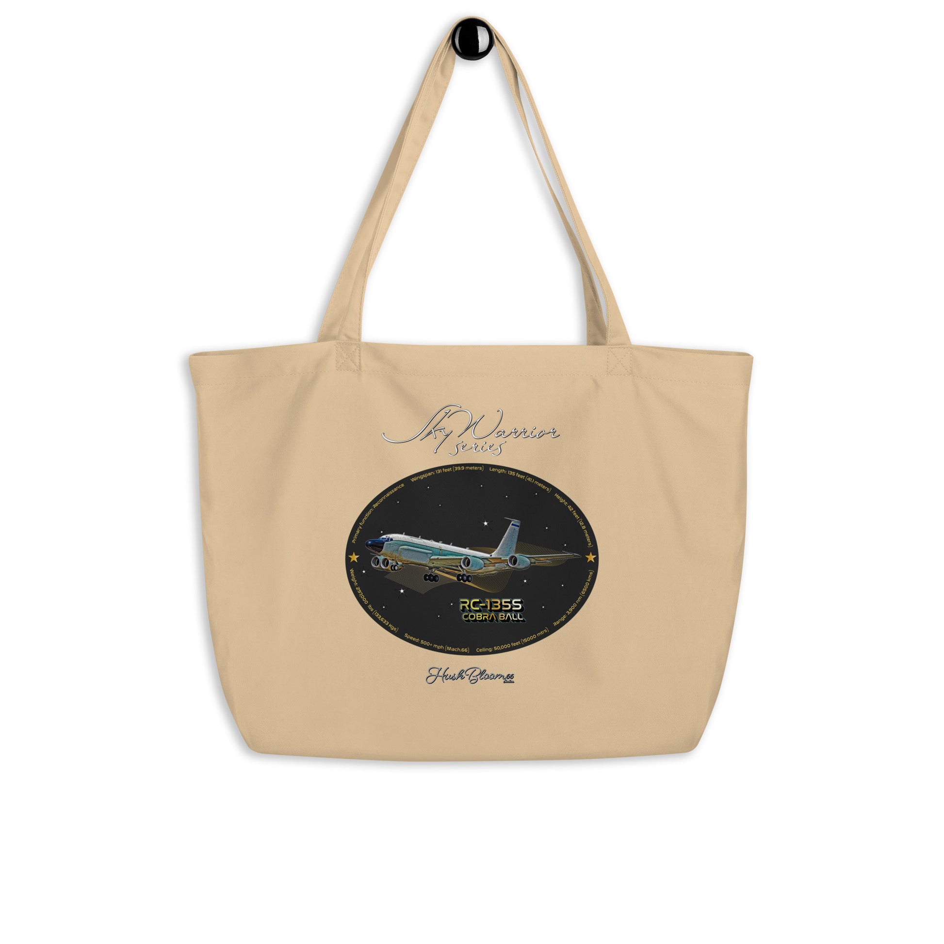 RC135S Cobraball Large organic tote bag