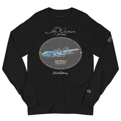 Black - AC130J Ghostrider Unisex Champion Long Sleeve Shirt