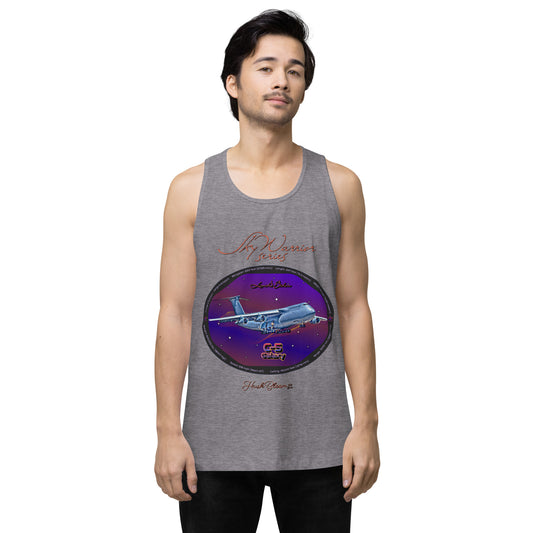 Athletic Heather - C5 Galaxy (Limited Edition) Men’s premium tank top