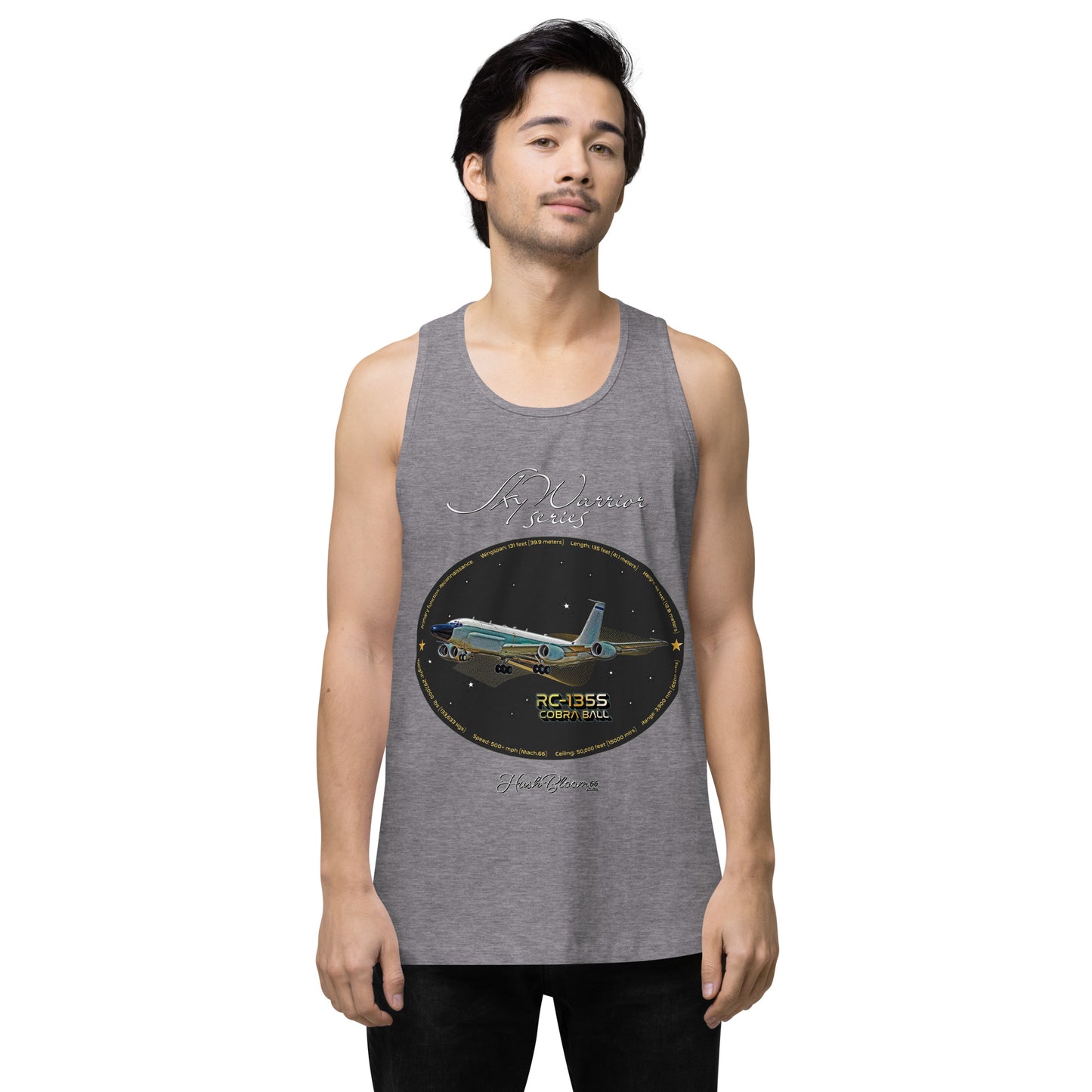 Athletic Heather - RC135S Cobraball Men’s premium tank top