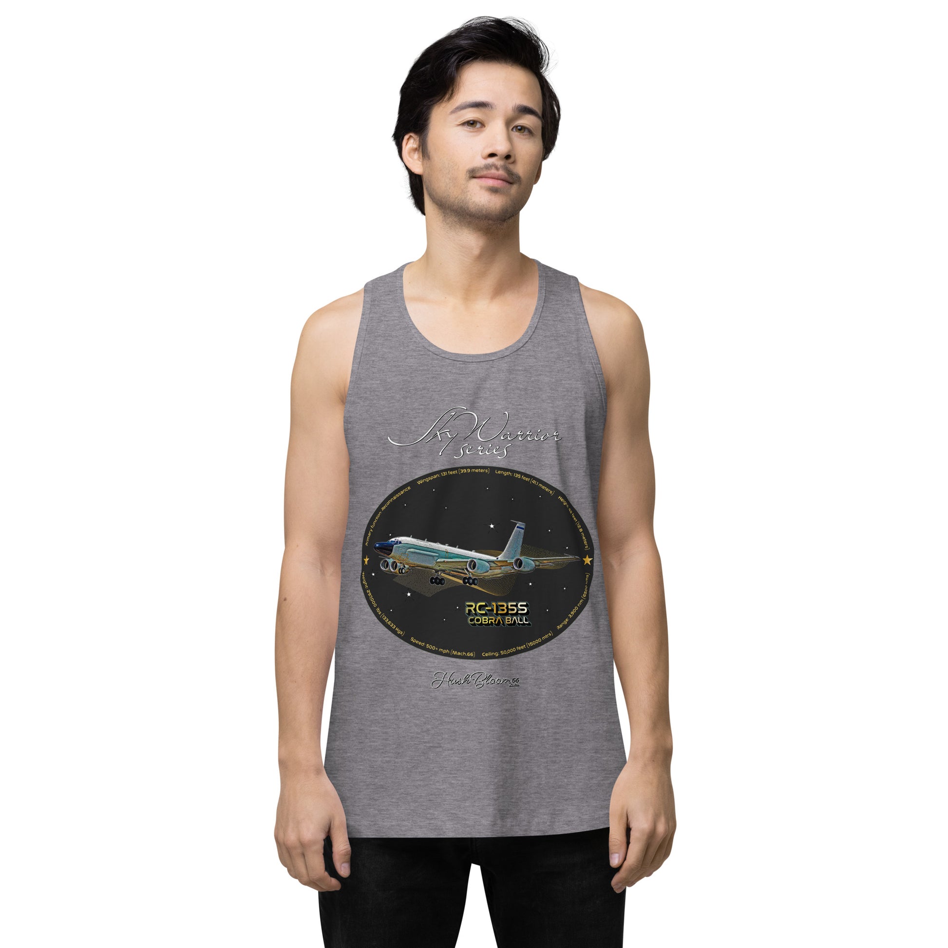 Athletic Heather - RC135S Cobraball Men’s premium tank top