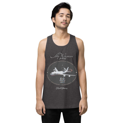 Charcoal Heather - E3 Sentry Men’s premium tank top