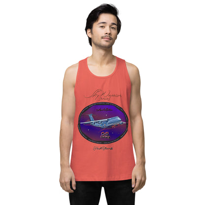 Coral - C5 Galaxy (Limited Edition) Men’s premium tank top