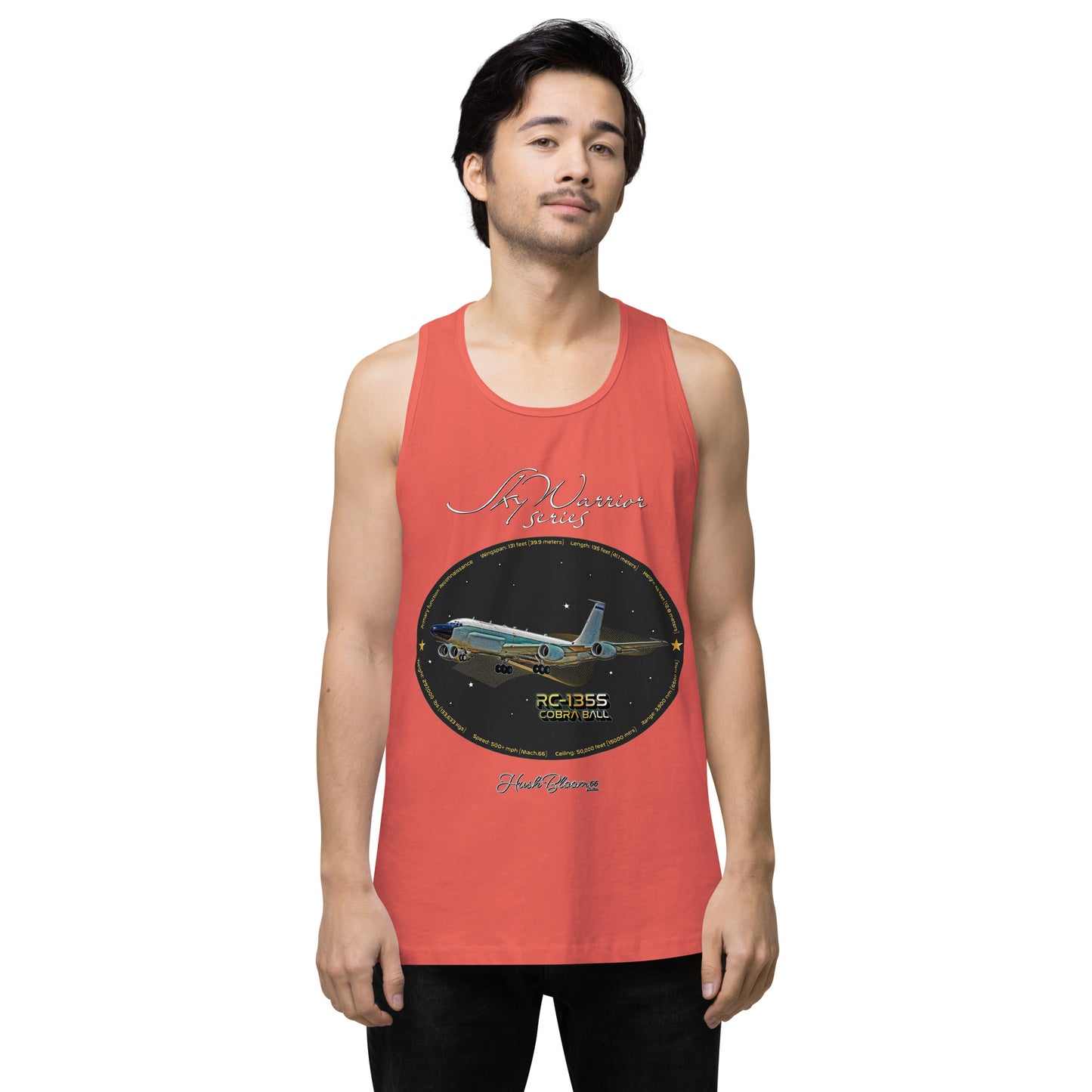 Coral - RC135S Cobraball Men’s premium tank top
