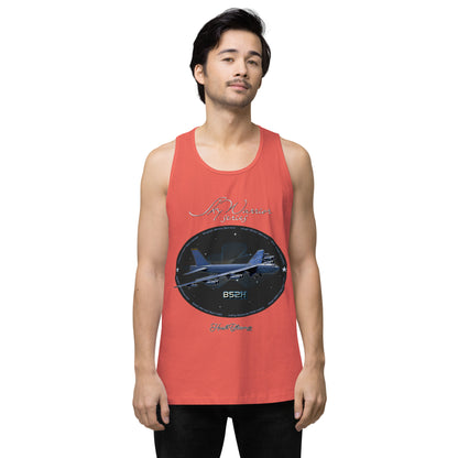 Coral - B52H Stratofortress Men’s premium tank top