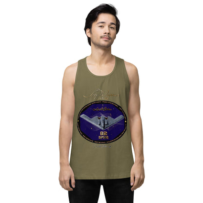 Military Green - B2 Spirit (Limited Edition) Men’s premium tank top