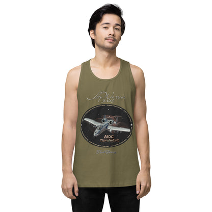Military Green - A10C Thunderbolt Men’s premium tank top