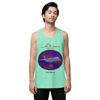 Mint - C5 Galaxy (Limited Edition) Men’s premium tank top