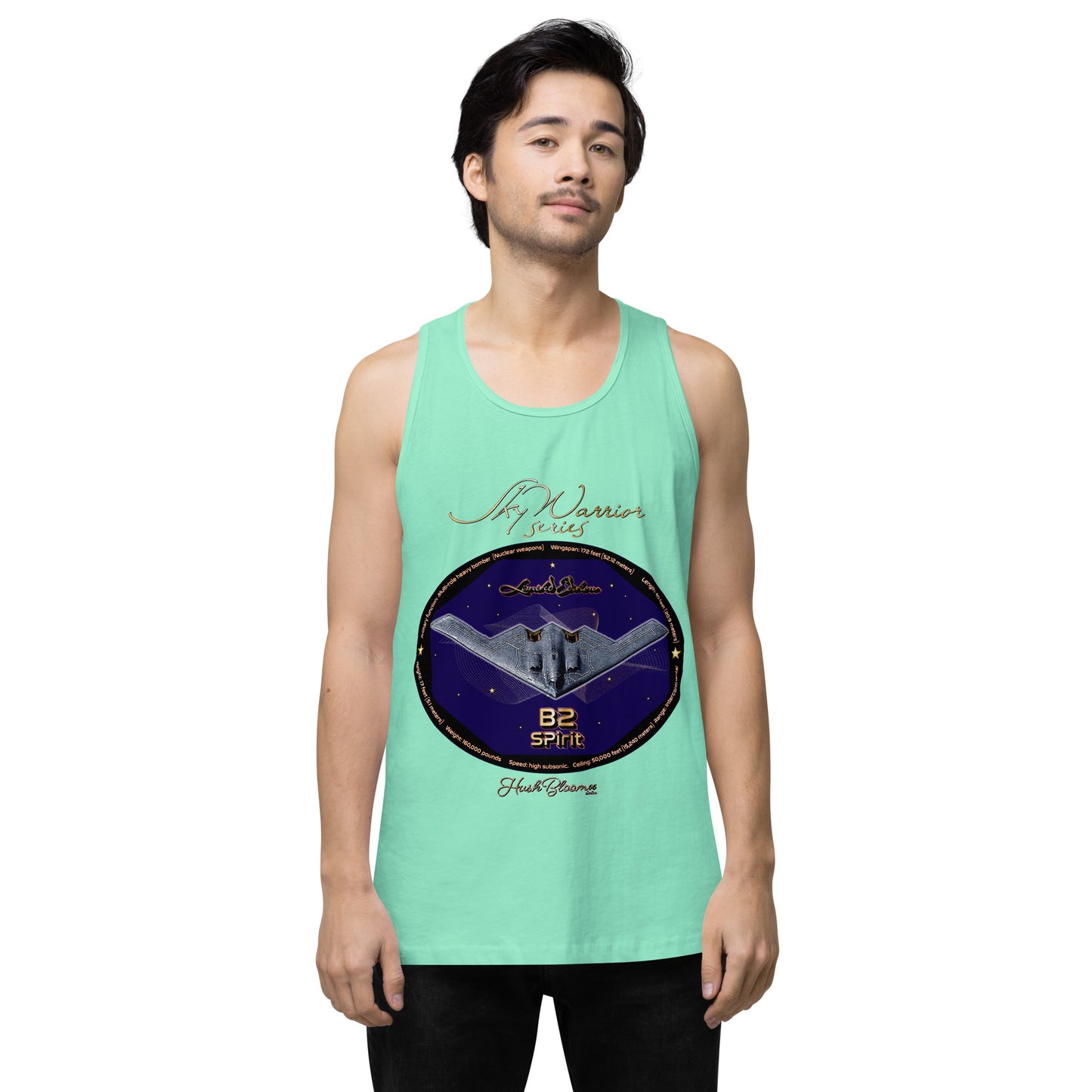 Mint - B2 Spirit (Limited Edition) Men’s premium tank top