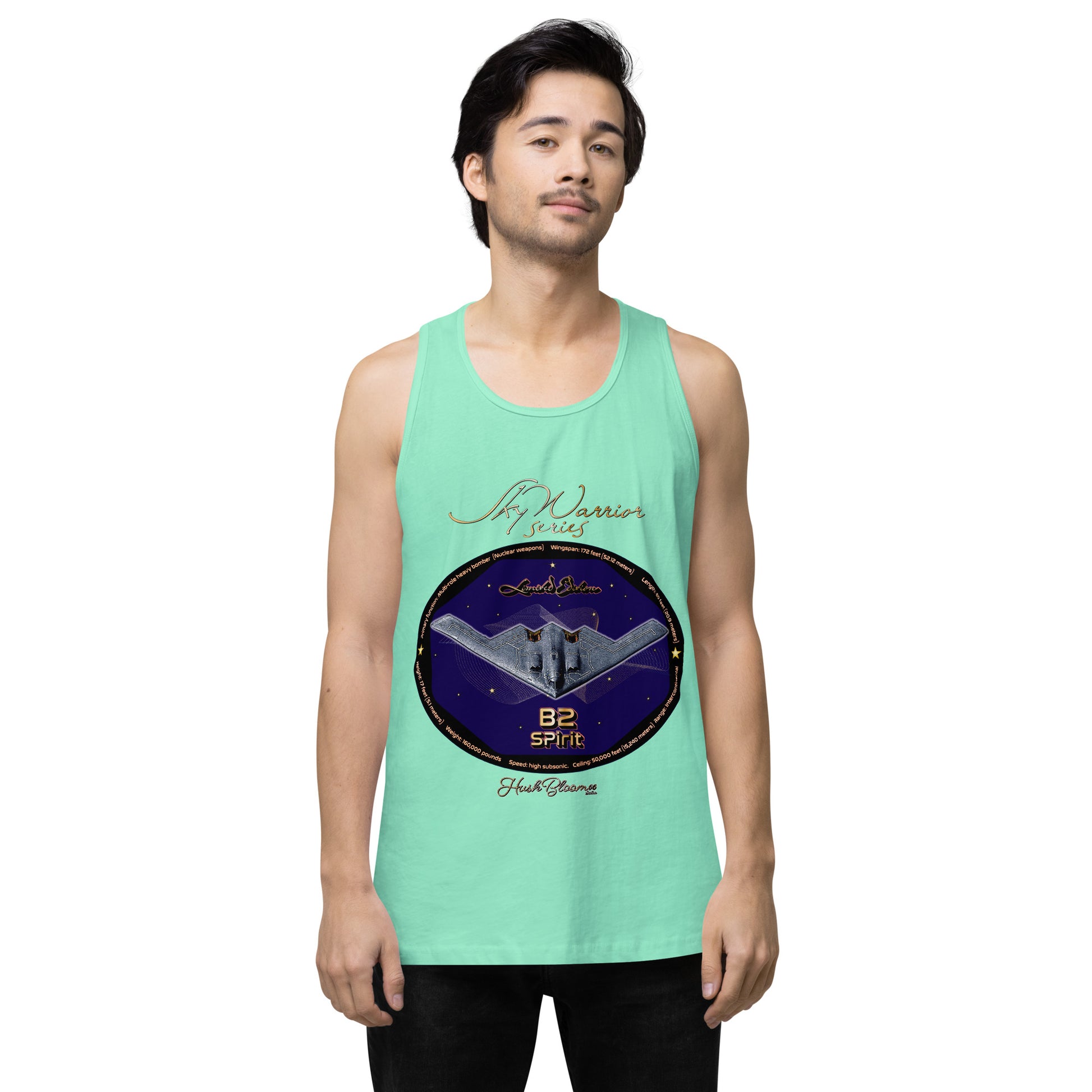 Mint - B2 Spirit (Limited Edition) Men’s premium tank top