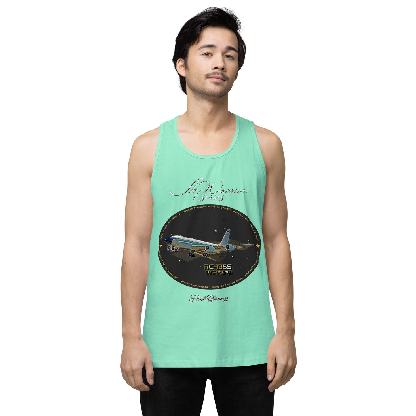 Mint - RC135S Cobraball Men’s premium tank top