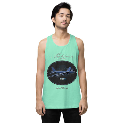 Mint - B52H Stratofortress Men’s premium tank top