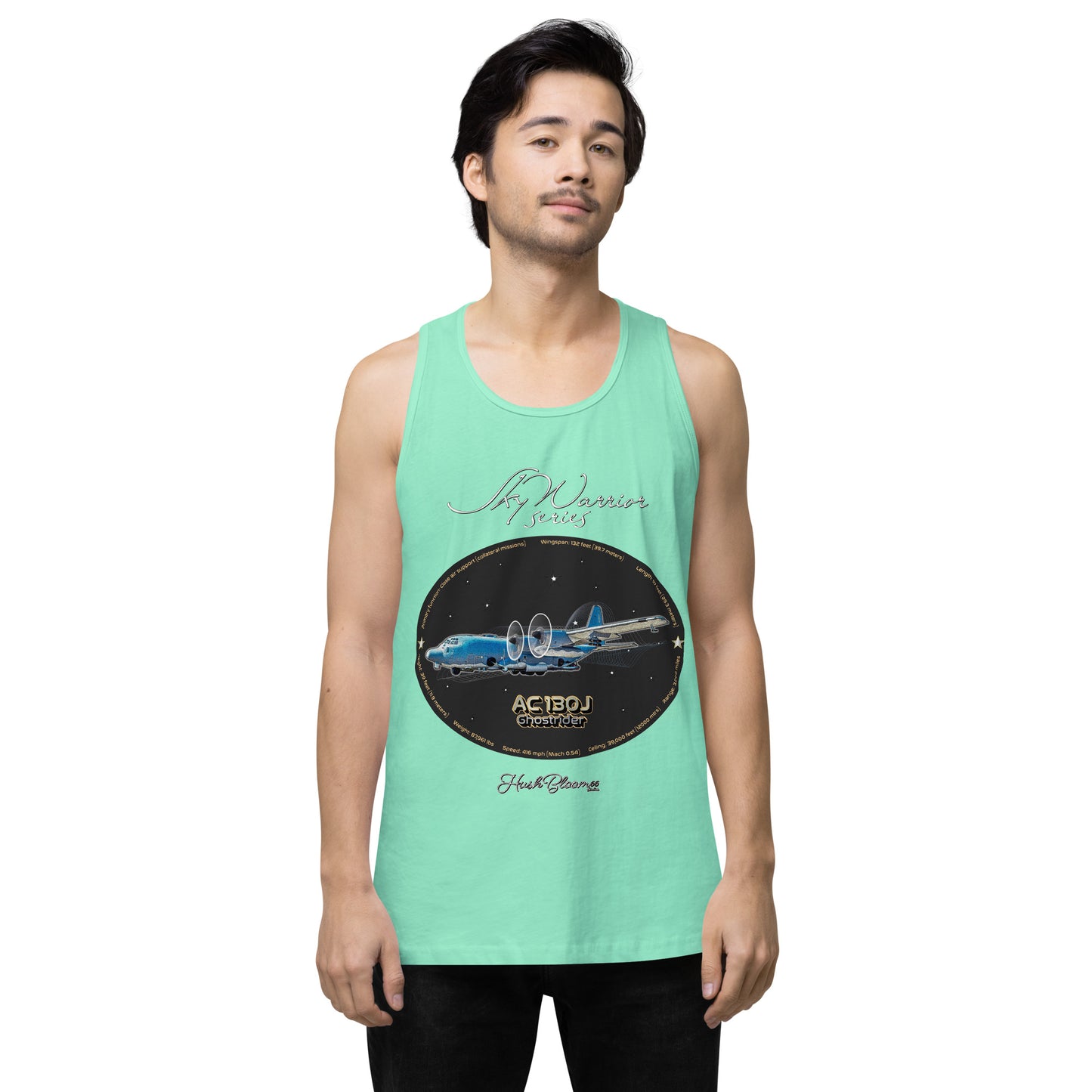 Mint - AC130J Ghostrider Men’s premium tank top