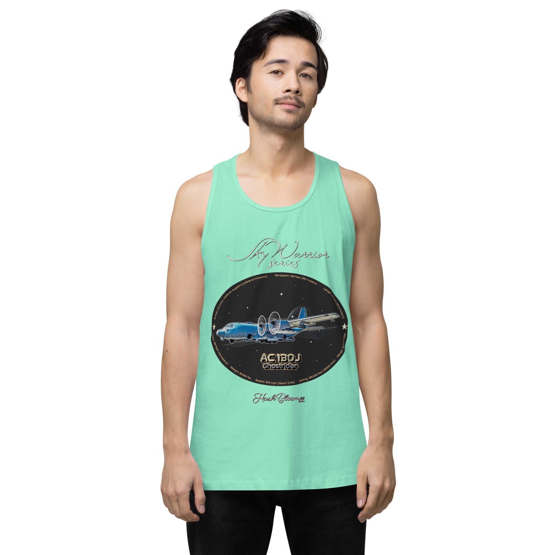 Mint - AC130J Ghostrider Men’s premium tank top