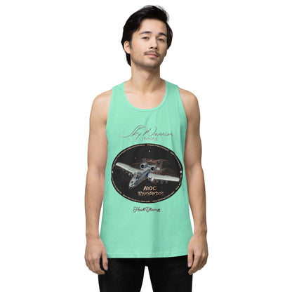 Mint - A10C Thunderbolt Men’s premium tank top