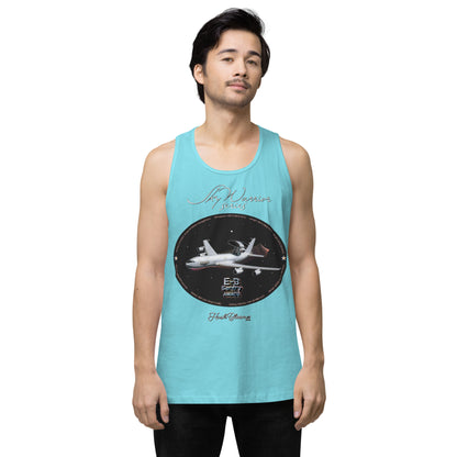 Pacific Blue - C17 Globe Master III Men’s premium tank top