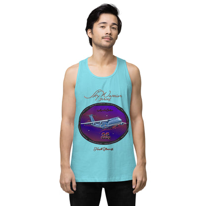 Pacific Blue - C5 Galaxy (Limited Edition) Men’s premium tank top