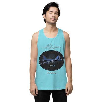Pacific Blue - B52H Stratofortress Men’s premium tank top